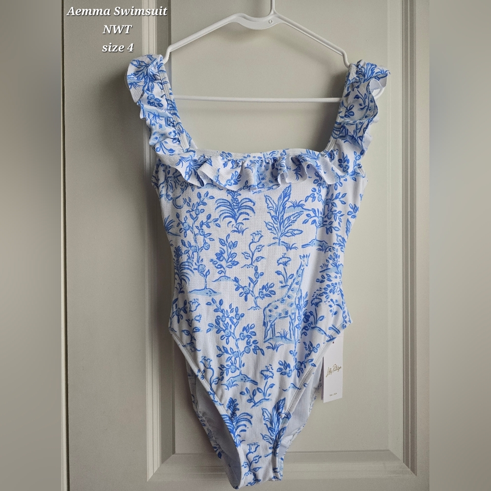NWT Lilly Pulitzer Tall Tales Aemma Swimsuit